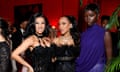 Cardi B, Kerry Washington, and Anok Yai attend the 2024 Vanity Fair Oscar Party Hosted By Radhika Jones at Wallis Annenberg Center for the Performing Arts  in Beverly Hills, California. 