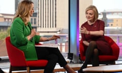 Laura Kuenssberg and Liz Truss