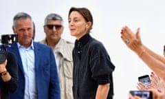 Phoebe Philo smiling is applauded