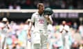 David Warner leaves the field after his farewell Test innings as Australia beat Pakistan by eight wickets at the SCG.