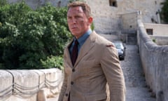 Daniel Craig as James Bond in the trailer for No Time to Die