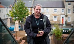 Claire Savage, who works as a manager at a Wetherspoon pub in Guisborough, North Yorkshire.