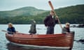 They didn’t mean to go to sea: Orla Hill, Dane Hughes and Bobby McCulloch in Swallows And Amazons.