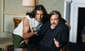 Anger management … Des Wigwam (Kayvan Novak) and Steven Toast (Matt Berry).