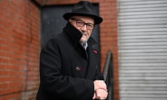 Galloway in hat and coat