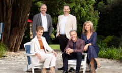 Alan Fletcher, Stefan Dennis, Jackie Woodburne, Ryan Moloney, April Rose Pengilly in Neighbours