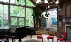 The Giacometti chandelier pictured in the Hampstead home of John Craxton in 2007.