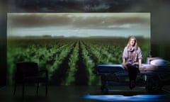 Laura Linney in My Name is Lucy Barton at the Bridge theatre.