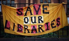 Save our libraries poster