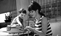 Jackie Collins with her daughter Tiffany in 1970.