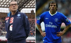 Chelsea are closing in on Maurizio Sarri, with former player Gianfranco Zola likely to join his backroom team.