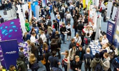 A careers fair in Leeds.