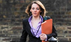 Kate Marley Camerons Diary Secretary arriving at No10 this morning for work