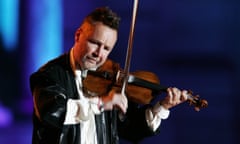 Fete de la Musique on France 2 Live Show / Music Day in Versailles<br>Violinist Nigel Kennedy performing