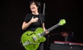 Sharleen Spiteri of Texas performs at Glastonbury's Pyramid stage on Friday