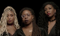 ‘We could be our full selves’ … Big Joanie (L-R) Chardine Taylor-Stone, Stephanie Phillips, Estella Adeyeri.