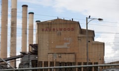 Victorian Elections 2018 Electorate of Morwell, Hazelwood power station.  Photograph by Mike Bowers. Wednesday 18th October 2018. Guardian Australia