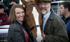 Toni Collette and Owen Teale in Dream Horse.