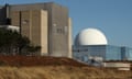 Sizewell B nuclear power station in Suffolk. 