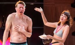 Sam Spruell (Mark) and Sophie Wu (Lulu) in Shopping and Fucking