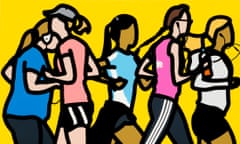 DETAIL from Running, by Julian Opie