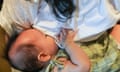 A child being breastfed