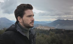 Kit Harington at Monte Cassino, Italy