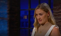 Giselle Boxer in the Dragons’ Den studio.