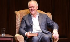 John Lithgow on stage in Stories By Heart.