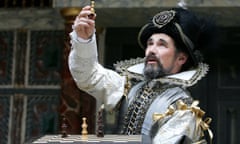 Prospero (played here by Mark Rylance at the Globe