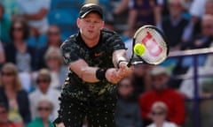 Kyle Edmund said he was happy with his performance at Eastbourne, where he lost to the eventual winner, Taylor Fritz.