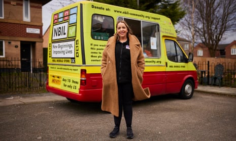 The woman feeding Liverpool from an ice-cream van – video