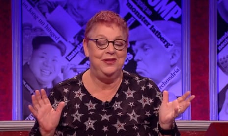 Jo Brand silences all-male panel on Have I Got News for You – video