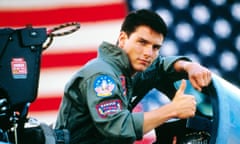 Tom Cruise as Maverick in Top Gun.