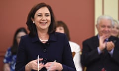 Queensland premier Annastacia Palaszczuk