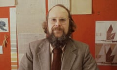 Bryan Thomas in his office in 1979