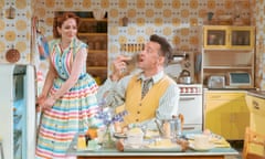 Richard Harrington as Johnny and Katherine Parkinson as Judy in Home, I’m Darling.
