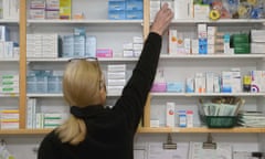 A pharmacist at work