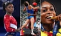 Simone Biles; Gianmarco Tamberi and Mutaz Barshim; Elaine Thompson-Herah