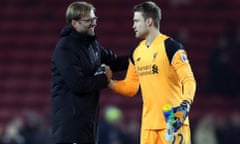 Jurgen Klopp has confirmed that goalkeeper Simon Mignolet will keep his place for the visit to Everton