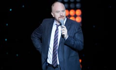 ‘It’s hard to find him as funny’ … comedian Louis CK performing in 2017.