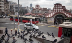 Belgrade, Serbia in February 2020. Photograph: Bratislav Stefanovic/Alamy