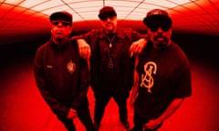 Cypress Hill: B-Real, who will take your questions, flanked by Sen Dog (right) and Eric 'Bobo' Correa (left).