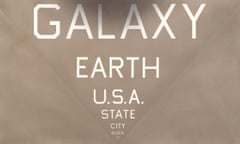 Ed Ruscha
Galaxy - U.S.A. - Dot, 2016 
Acrylic on canvas,  
72 x 124 inches