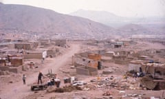 Housing in the El Ermitaño settlement, Lima, Peru, taken by John Turner as part of his research in 1963.