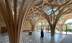 Cambridge Central Mosque. By Marks Barfield Architects. 2021 RIBA Stirling Prize shortlist