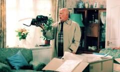 Richard Wilson in BBC’s One Foot in the Grave for the series’ final run in 2000