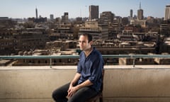 Khalid Abdalla, The Square<br>CAIRO EGYPT - October 18: Portraits of Khalid Abdalla in CAIRO, EGYPT on October 18. Khalid Abdalla is an actor, videographer, activist who was recently in a movie called The Square. (Photo by David Degner / Getty Images)