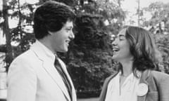 Hillary Clinton<br>Hillary Rodham Clinton, with Bill Clinton, at Wellesley College in Wellesley, Massachusetts, 1979. (Photo by Wellesley College/Sygma via Getty Images)
