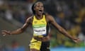 Jamaica’s Elaine Thompson is the world’s fastest woman.